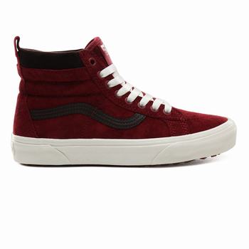 Női Vans Sk8-Hi MTE Magasszárú Cipő VA2903487 Piros/Csokoládé